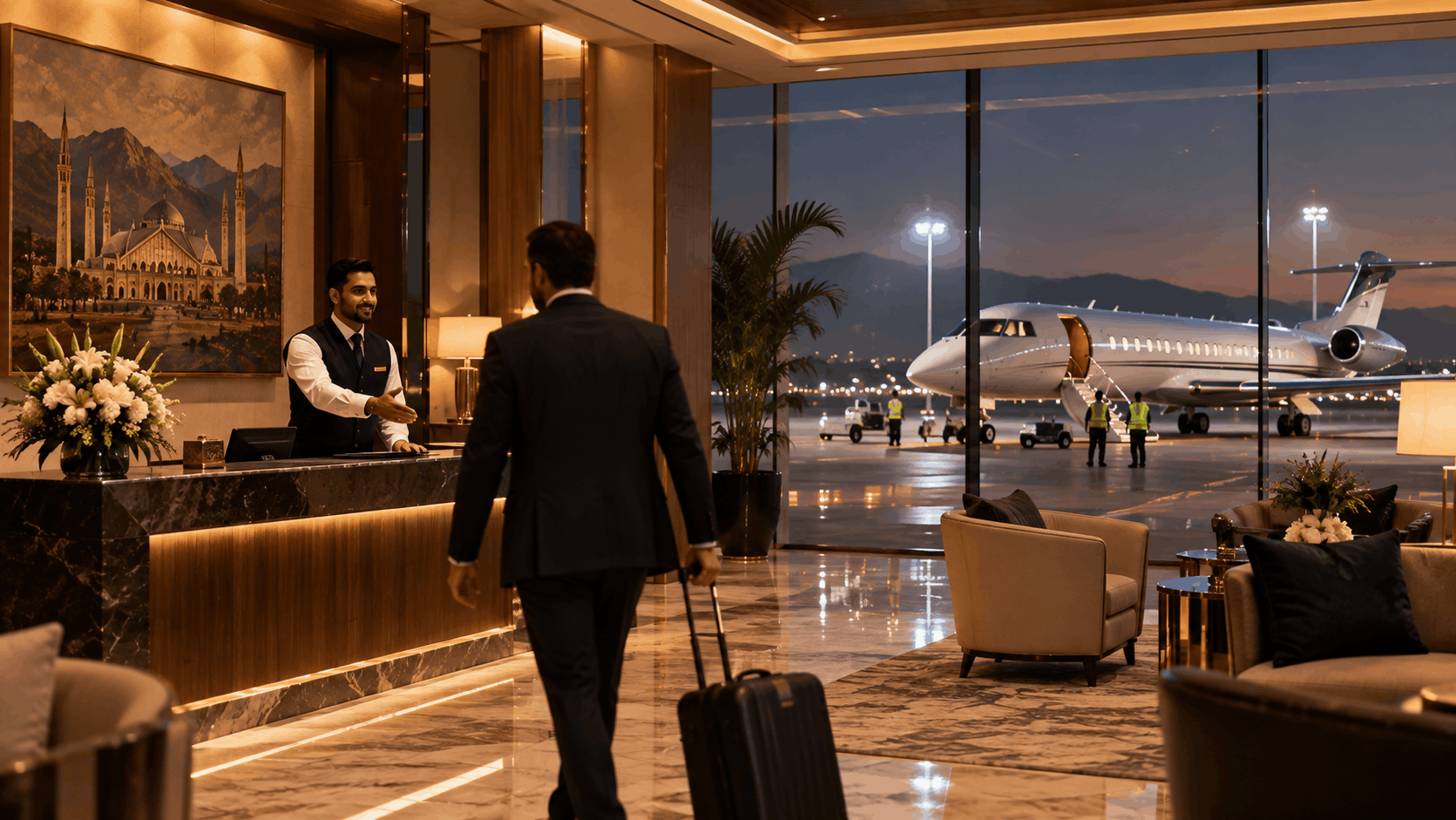 VIP flight operations Pakistan 2026